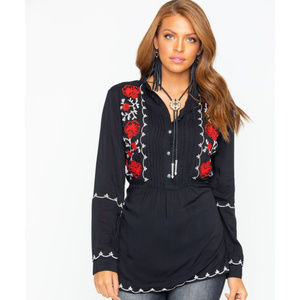 Tasha Polizzi Women's Black Dahlia Shirt